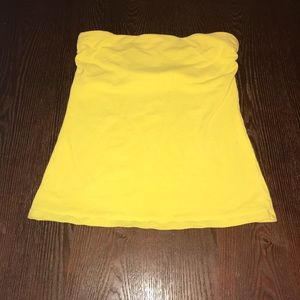 Express Yellow Sexy Basic Tube